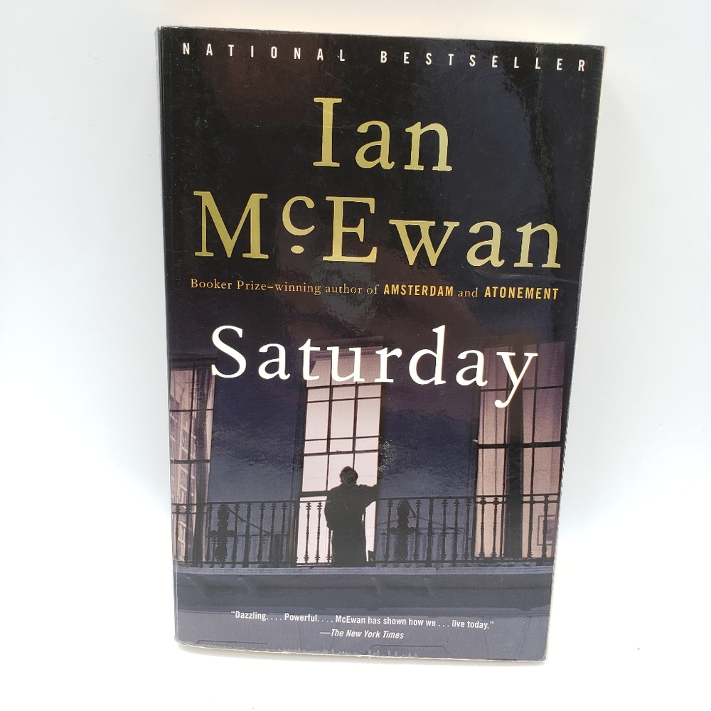 3/$12 Saturday Paperback Book Ian McEwan - Picture 1 of 7